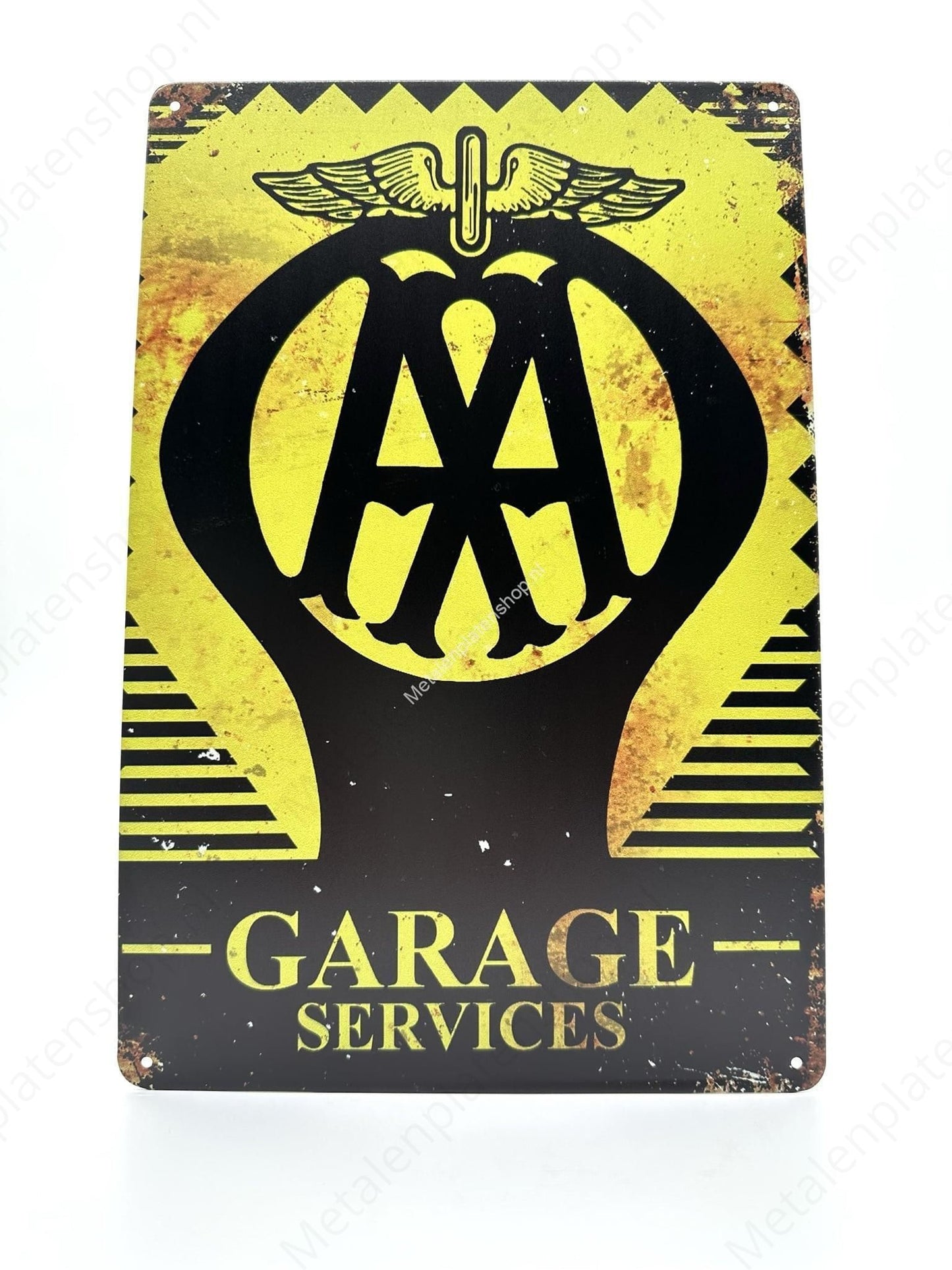 Garage Services - Metal Wall Sign