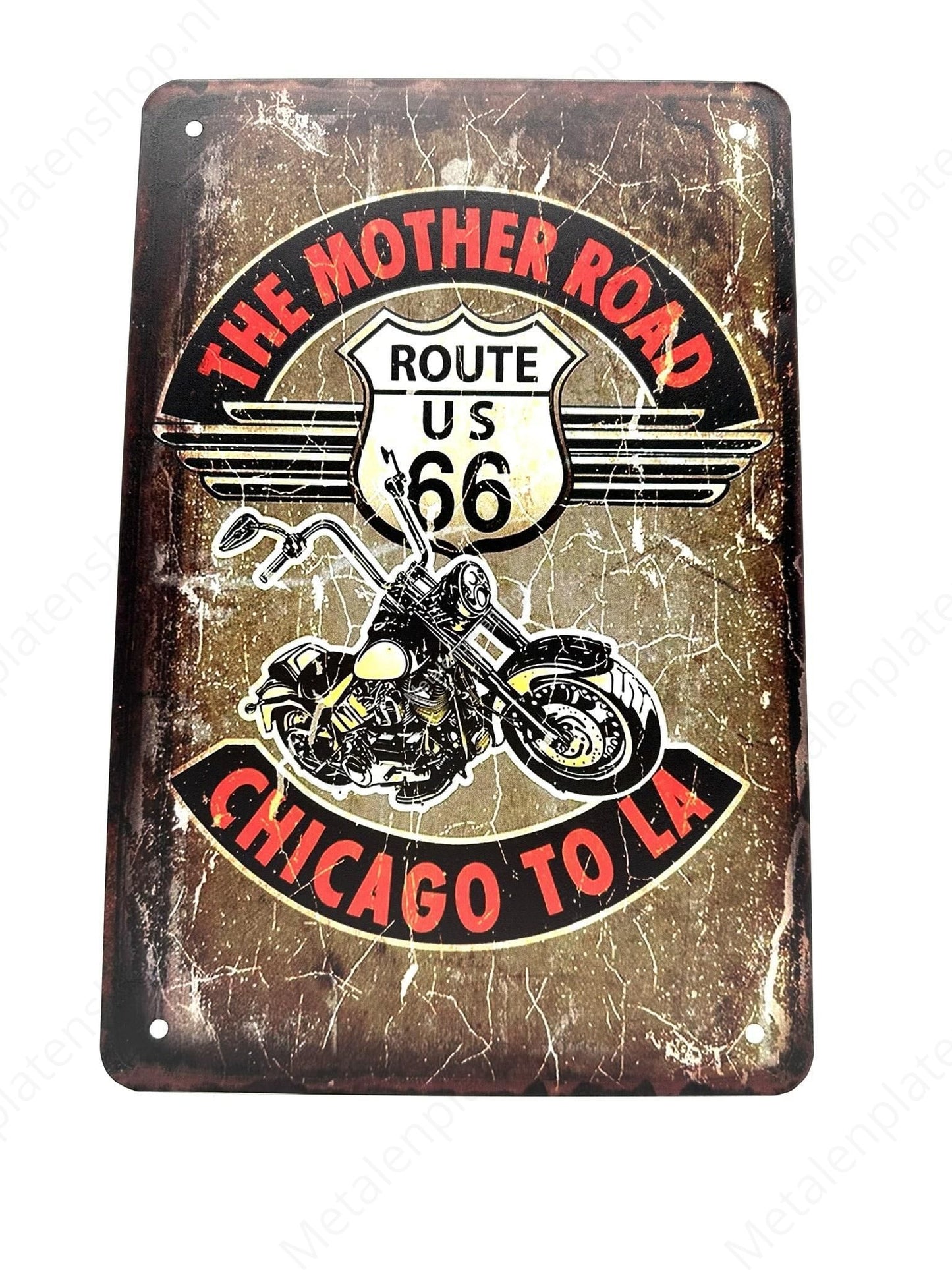 The mother road - Chicago to LA - Route 66 - Motorcycles