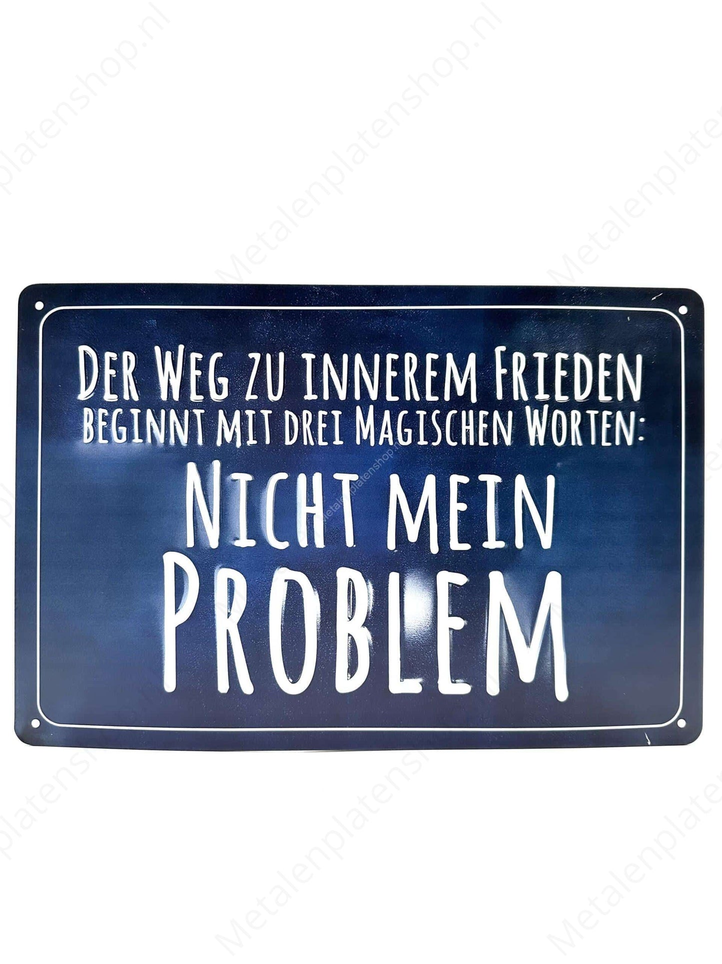 The way to inner peace begins with three magical words: not my problem