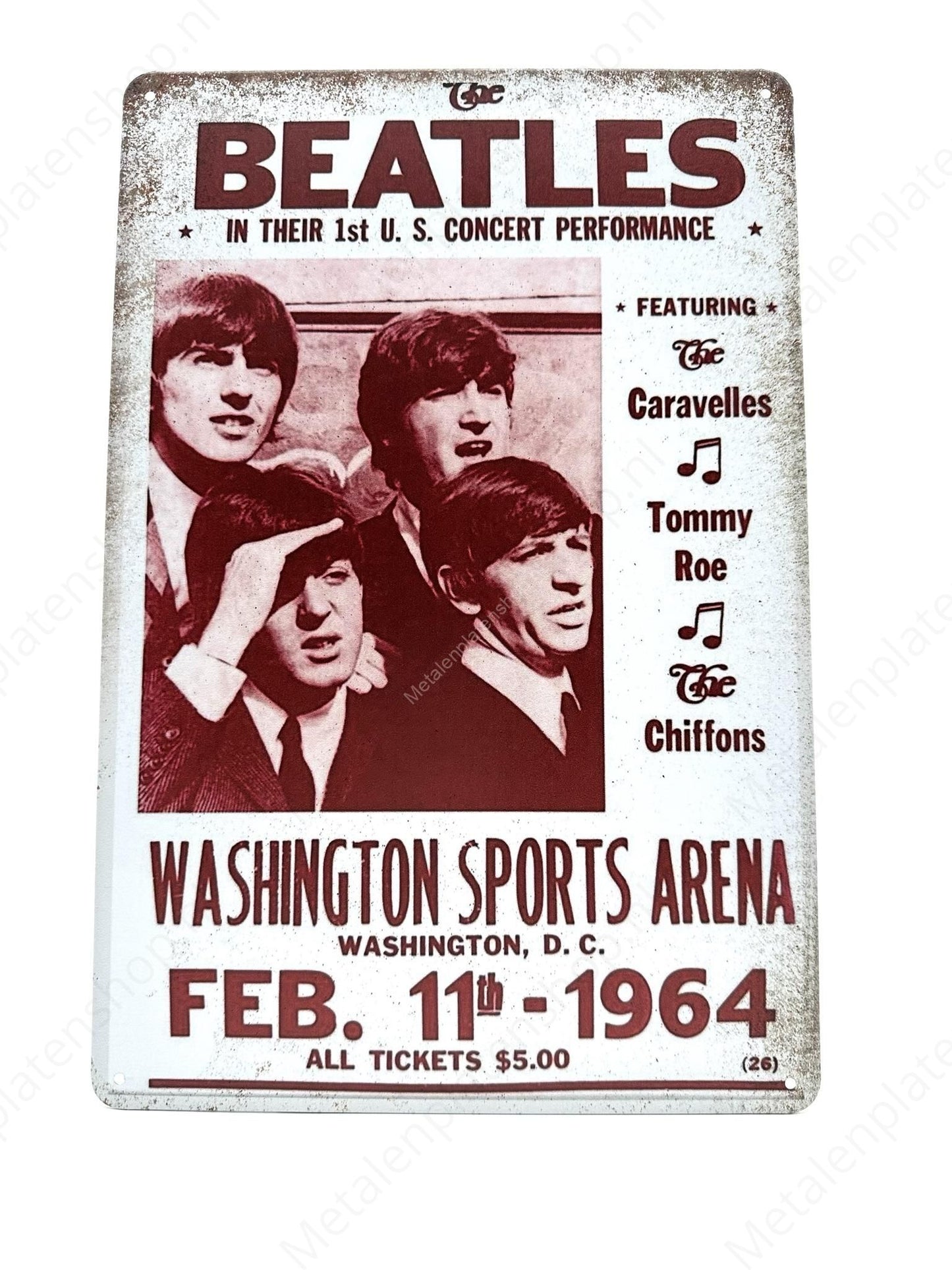 The Beatles - In their 1st US concert performance