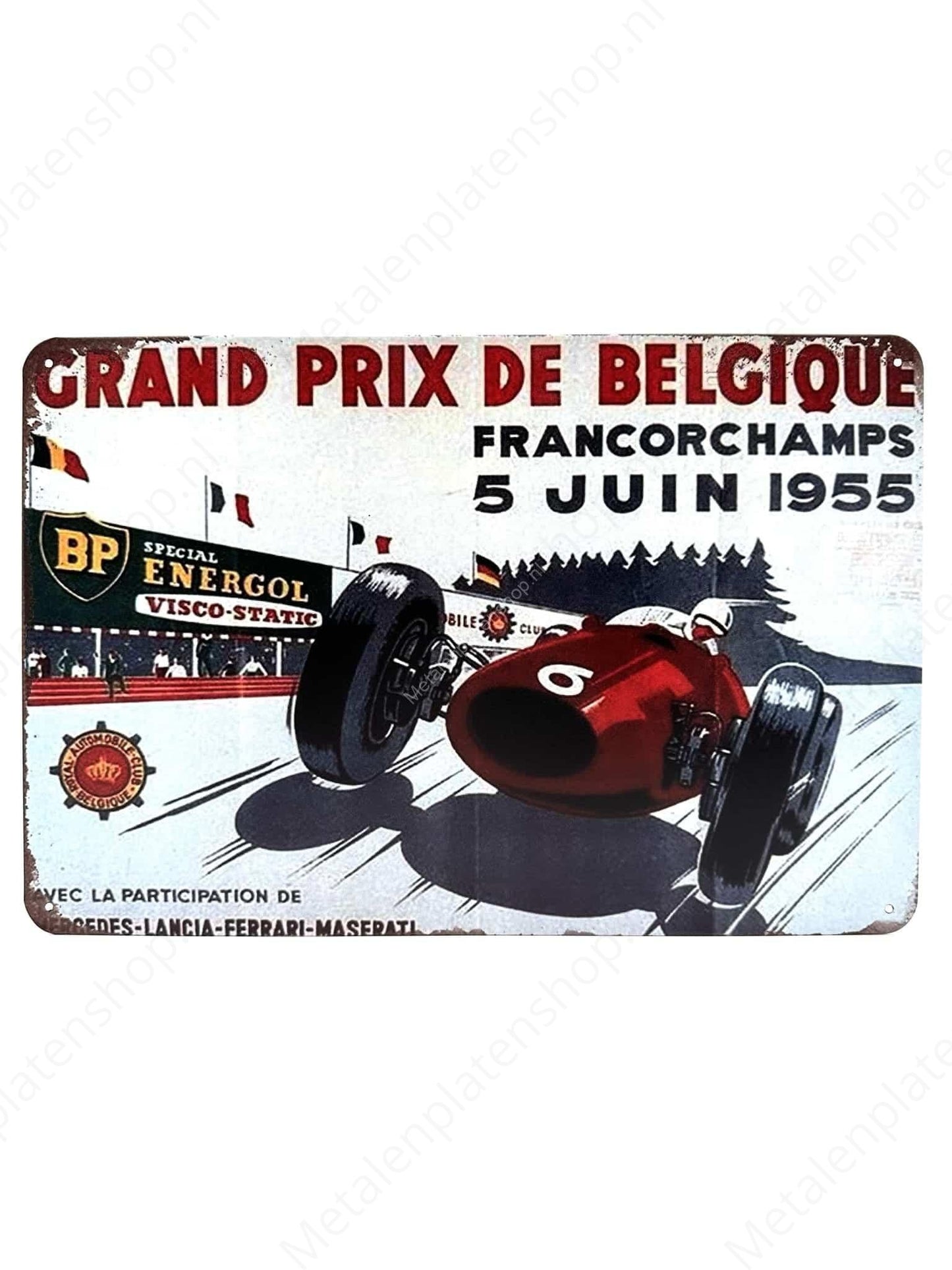 Grand Prix de Belgique - Francorchamps - 1955