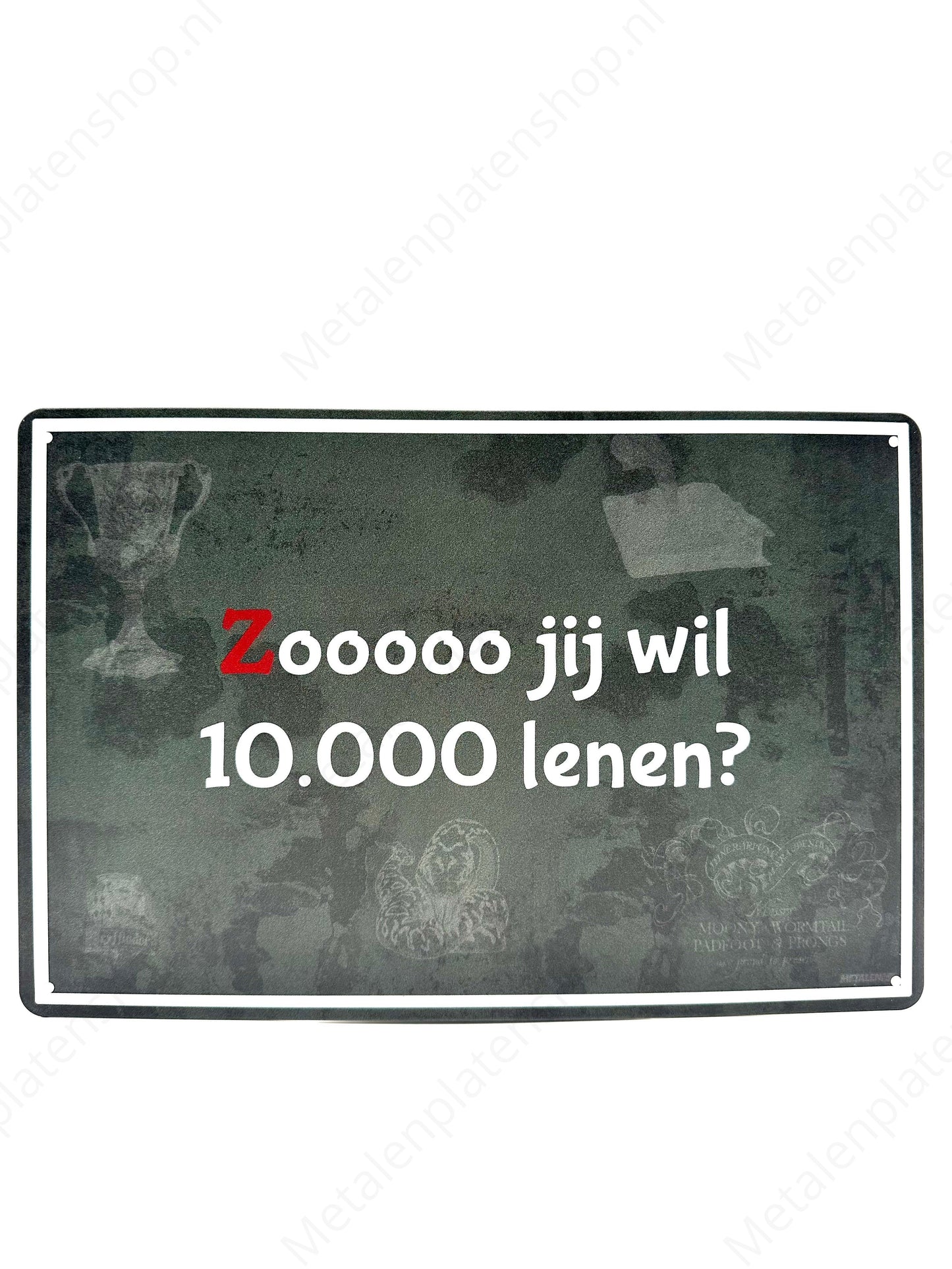 Sooooo, you want to borrow 10,000?