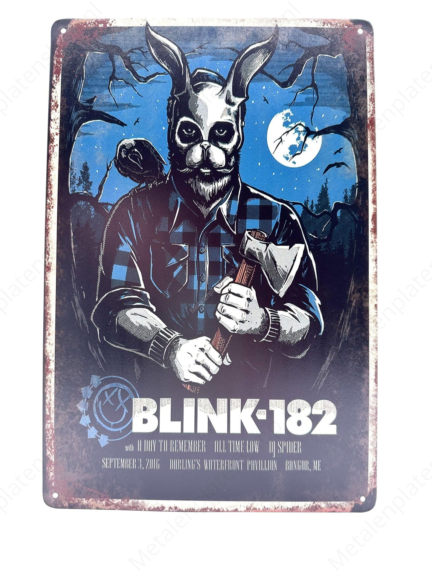 Blink-182 - Metal Wall Sign