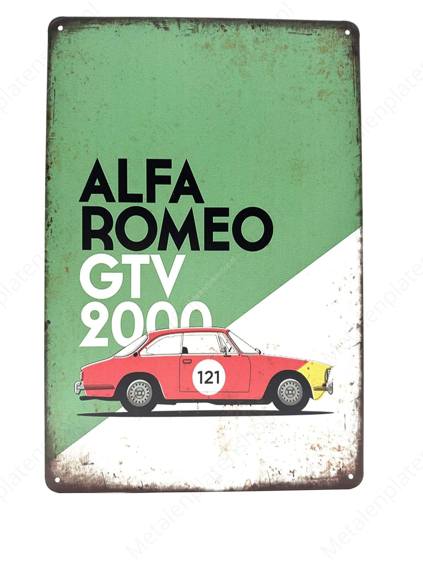 Alfa Romeo GTV 2000 - Metal Wall Sign