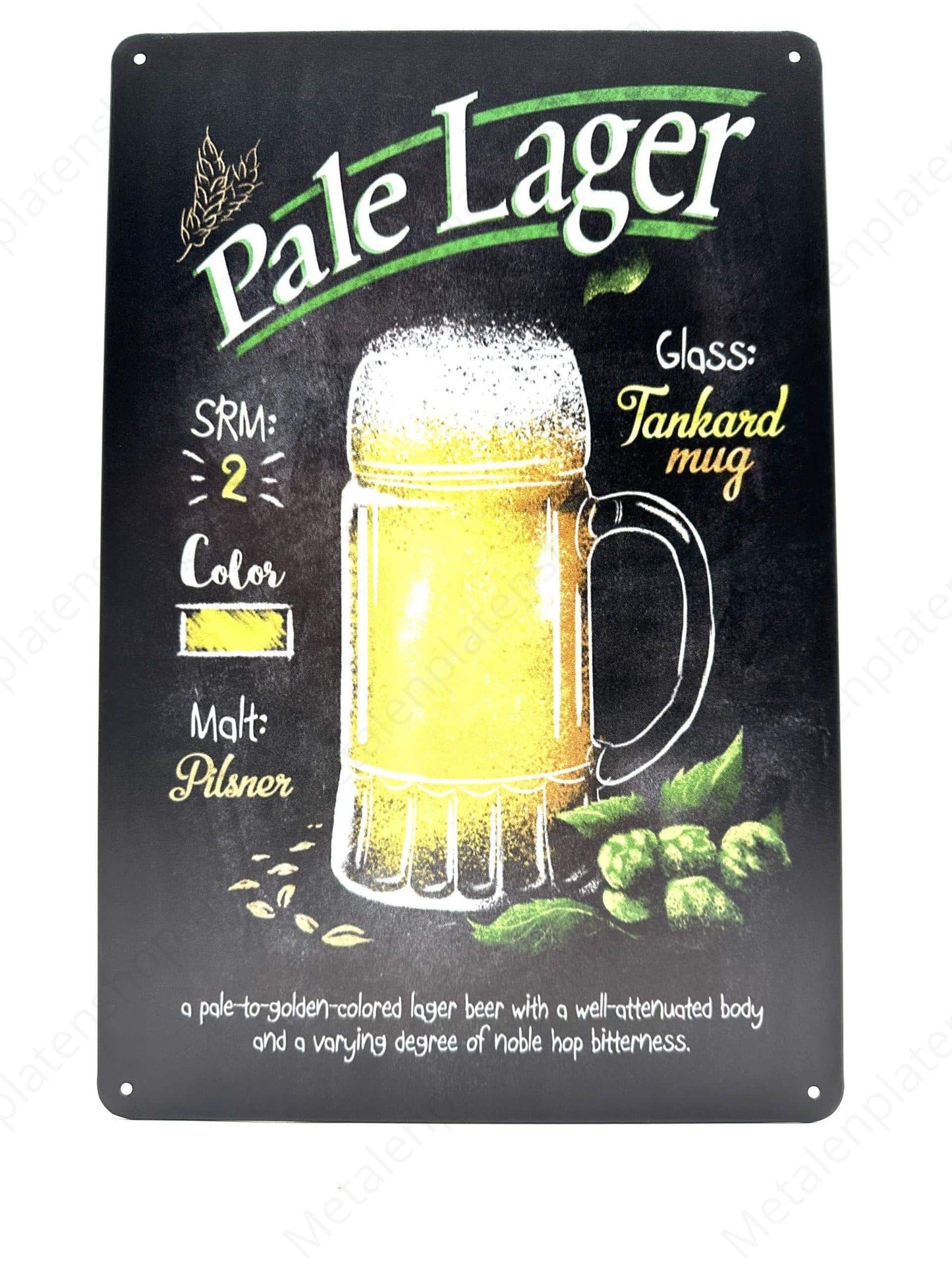 Krijtbord - Cocktail - Pale Lager