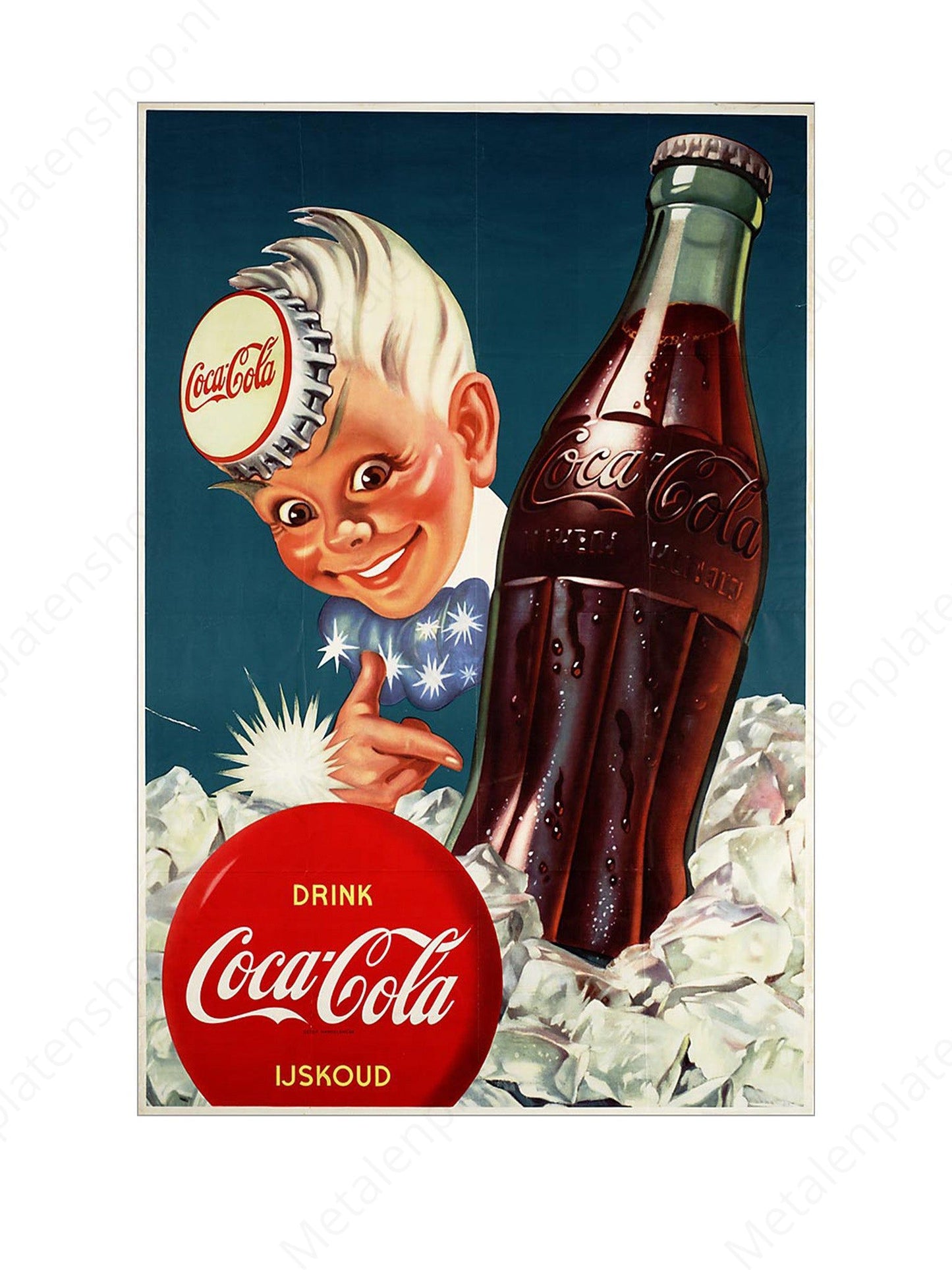 Drink Coca Cola - Ijskoud - Nostalgisch