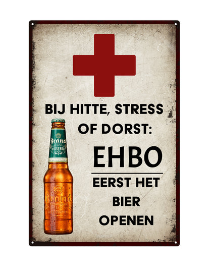 Bij hitte, stress of dorst: EHBO - Eerst Het Bier Openen