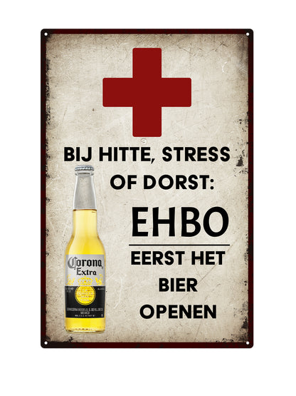 Bij hitte, stress of dorst: EHBO - Eerst Het Bier Openen
