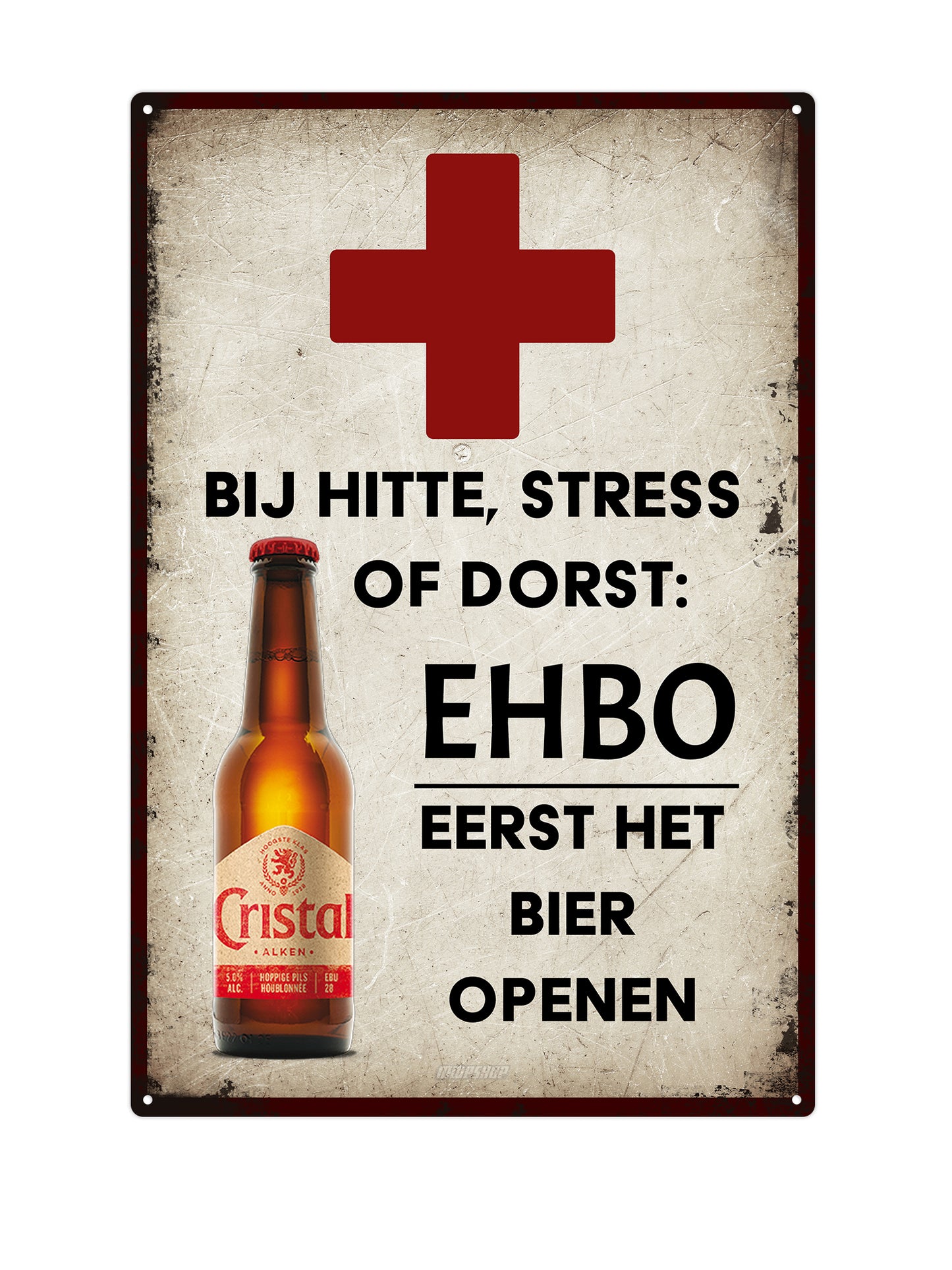Bij hitte, stress of dorst: EHBO - Eerst Het Bier Openen