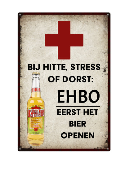 Bij hitte, stress of dorst: EHBO - Eerst Het Bier Openen