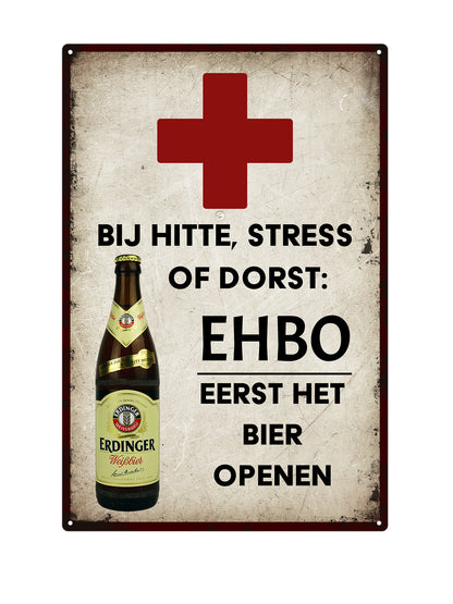 Bij hitte, stress of dorst: EHBO - Eerst Het Bier Openen