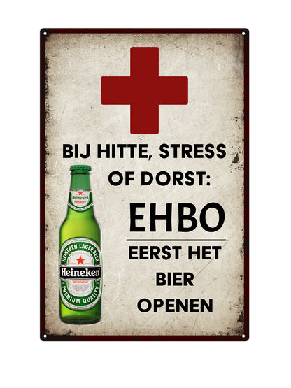 Bij hitte, stress of dorst: EHBO - Eerst Het Bier Openen