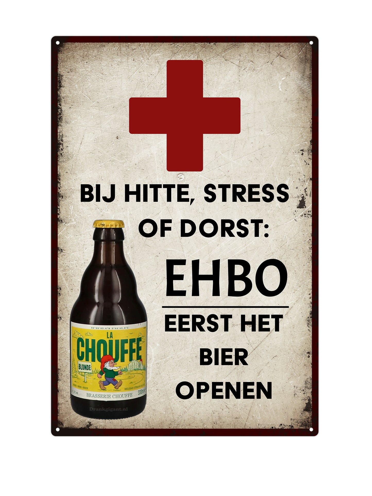 Bij hitte, stress of dorst: EHBO - Eerst Het Bier Openen