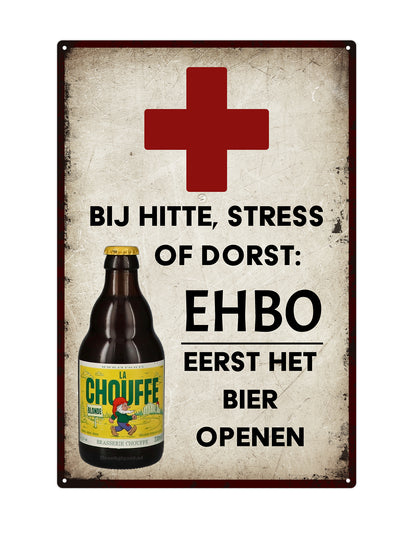 Bij hitte, stress of dorst: EHBO - Eerst Het Bier Openen