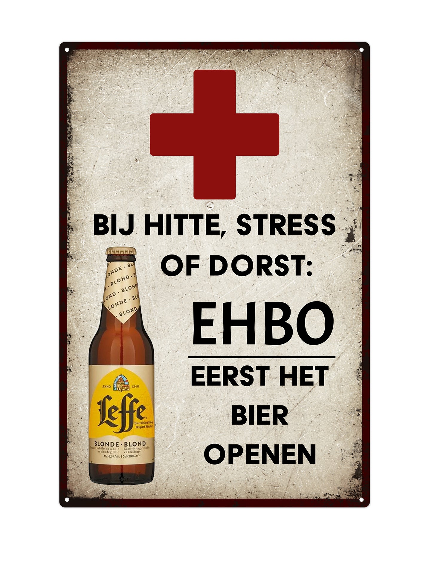 Bij hitte, stress of dorst: EHBO - Eerst Het Bier Openen