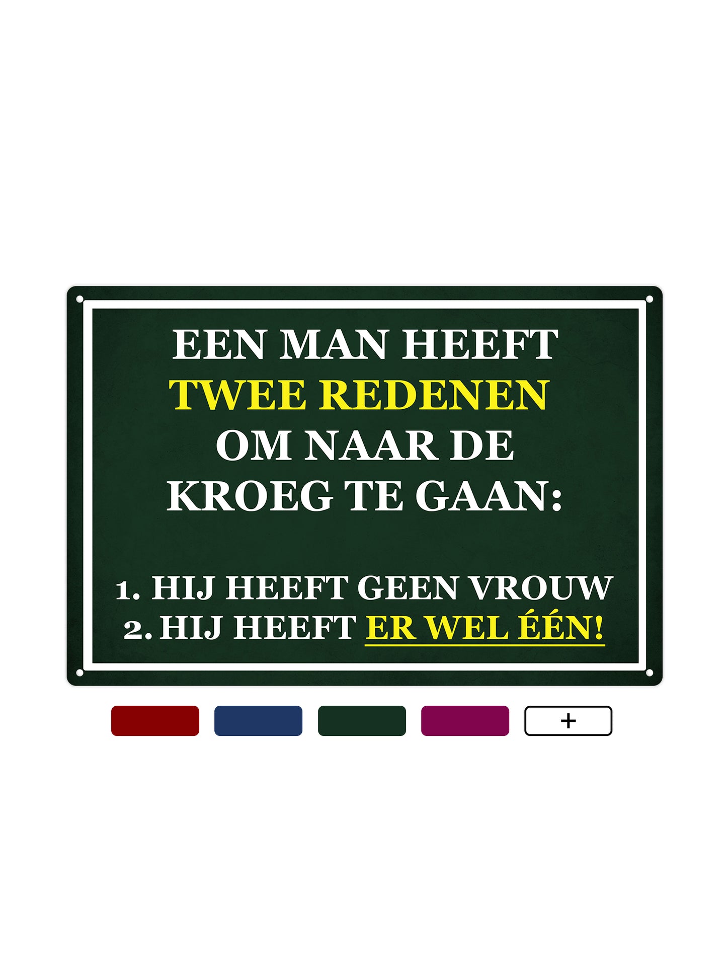 Metal Wall Sign - FC Utrecht - Haller 91 Shirt