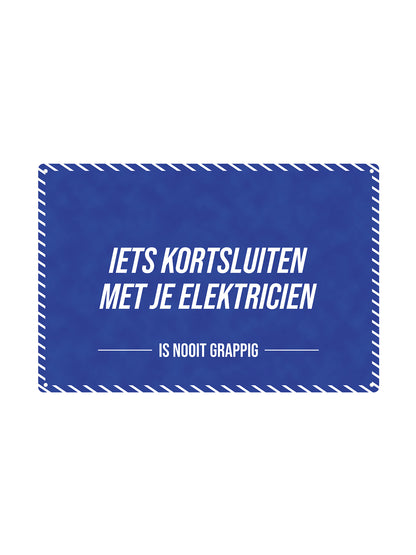 Shorting Something With Your Electrician - Is Never Funny