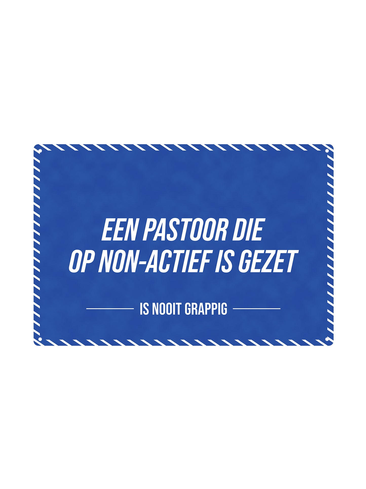 A Pastor Who Has Been Suspended - Is Never Funny