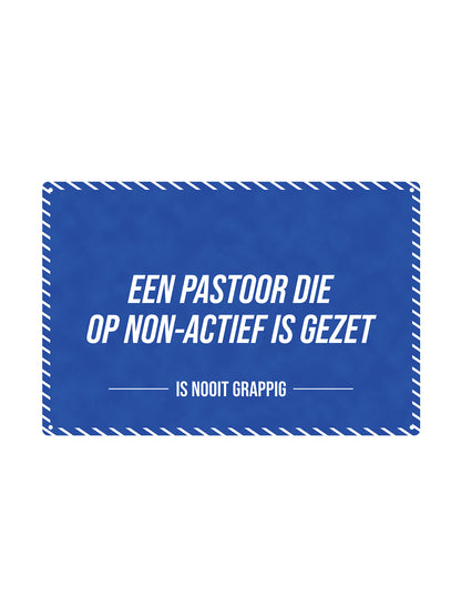 A Pastor Who Has Been Suspended - Is Never Funny