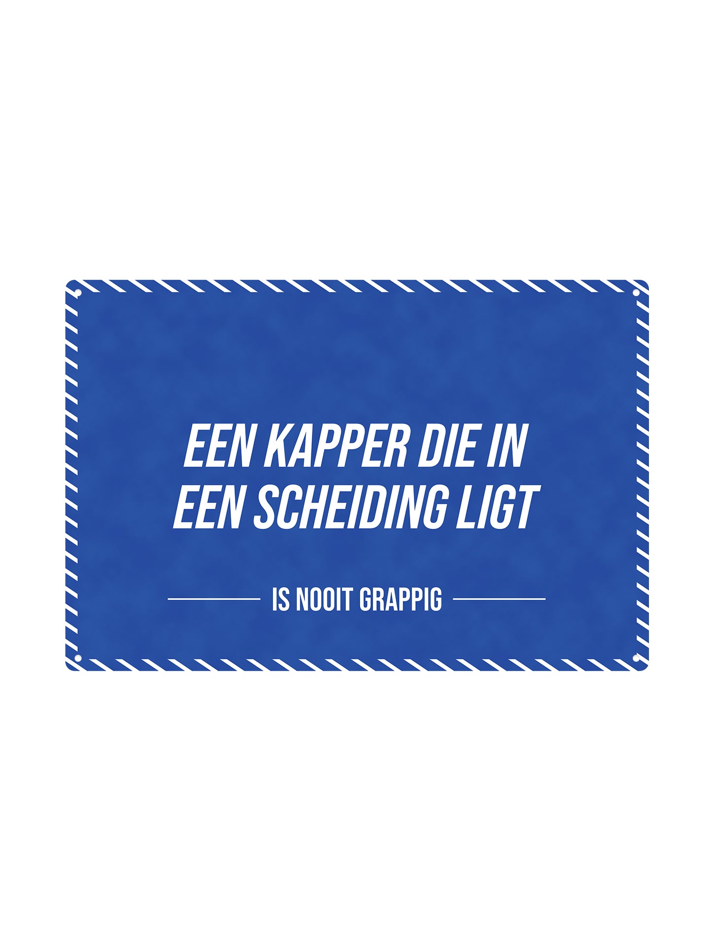 A hairdresser going through a divorce - Is Never Funny