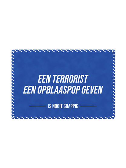 Giving a Terrorist a Blow-Up Doll - Is Never Funny