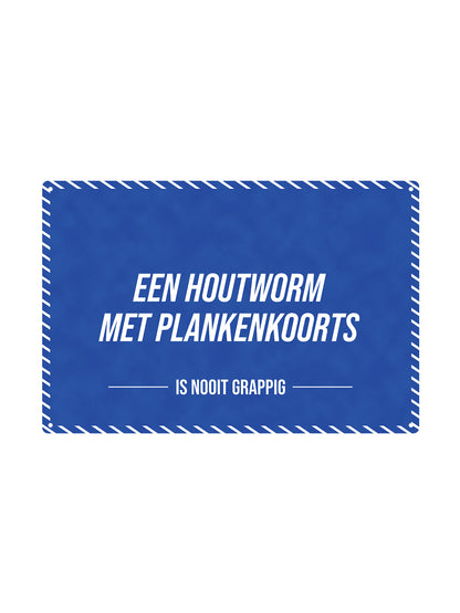 A Woodworm with Stage Fright - Is Never Funny