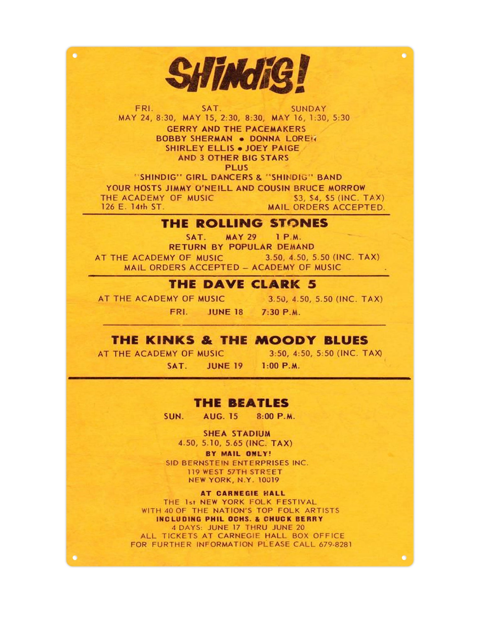 Rolling Stones and The Beatles