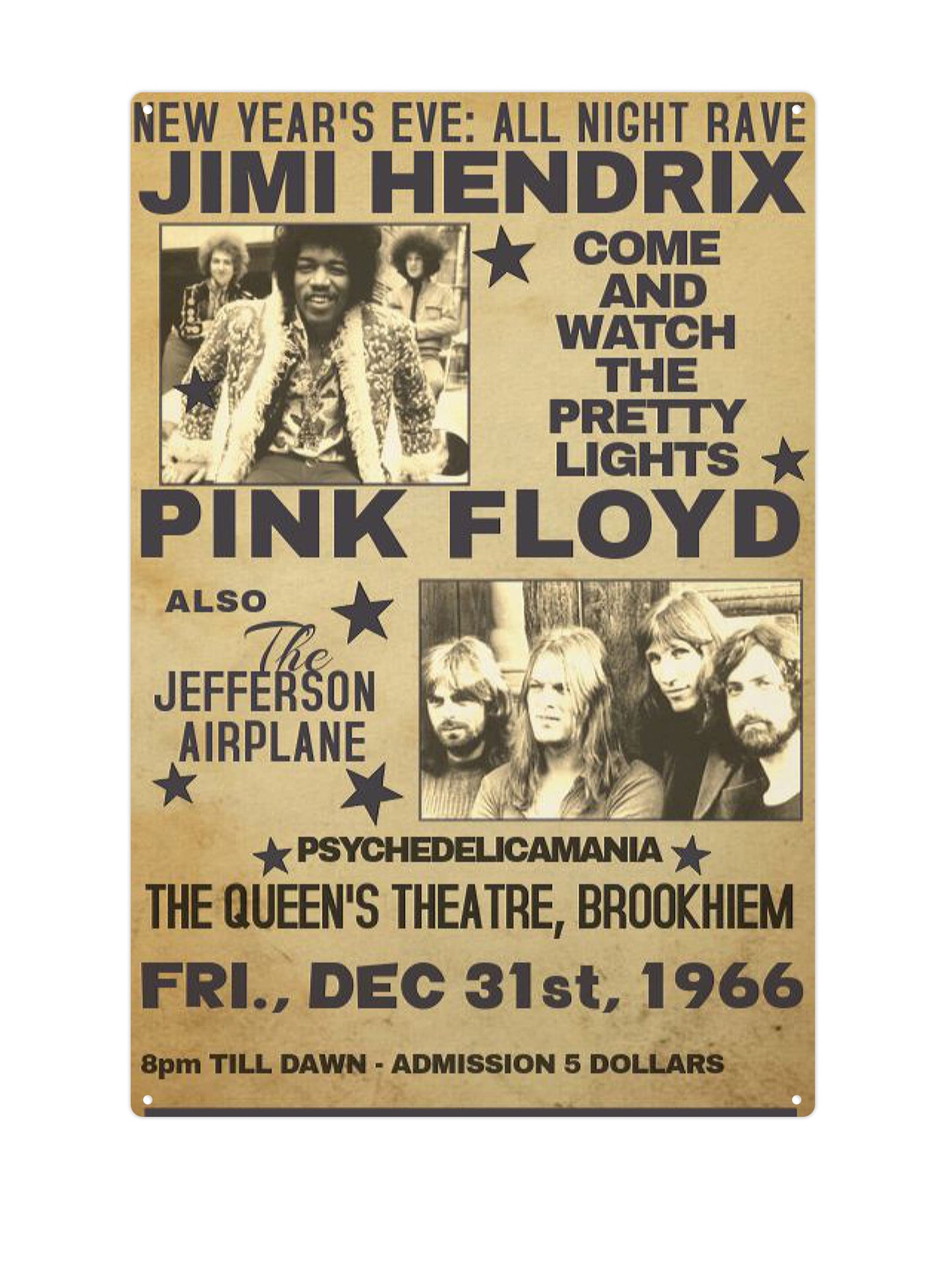 Jimi Hendrix Pink Floyd