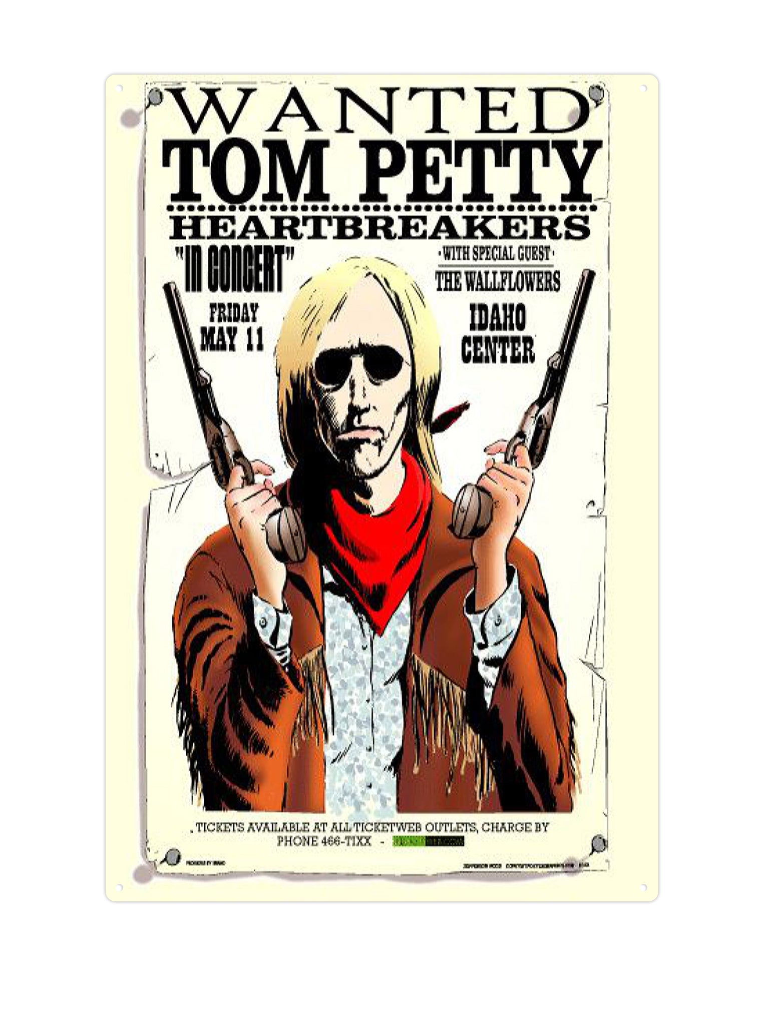 Wanted Tom Petty Heartbrakers