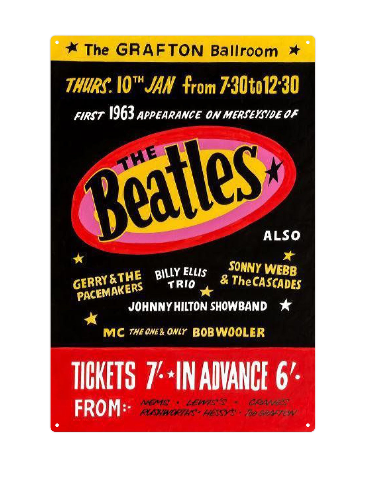 The Beatles The Grafton Ballroom