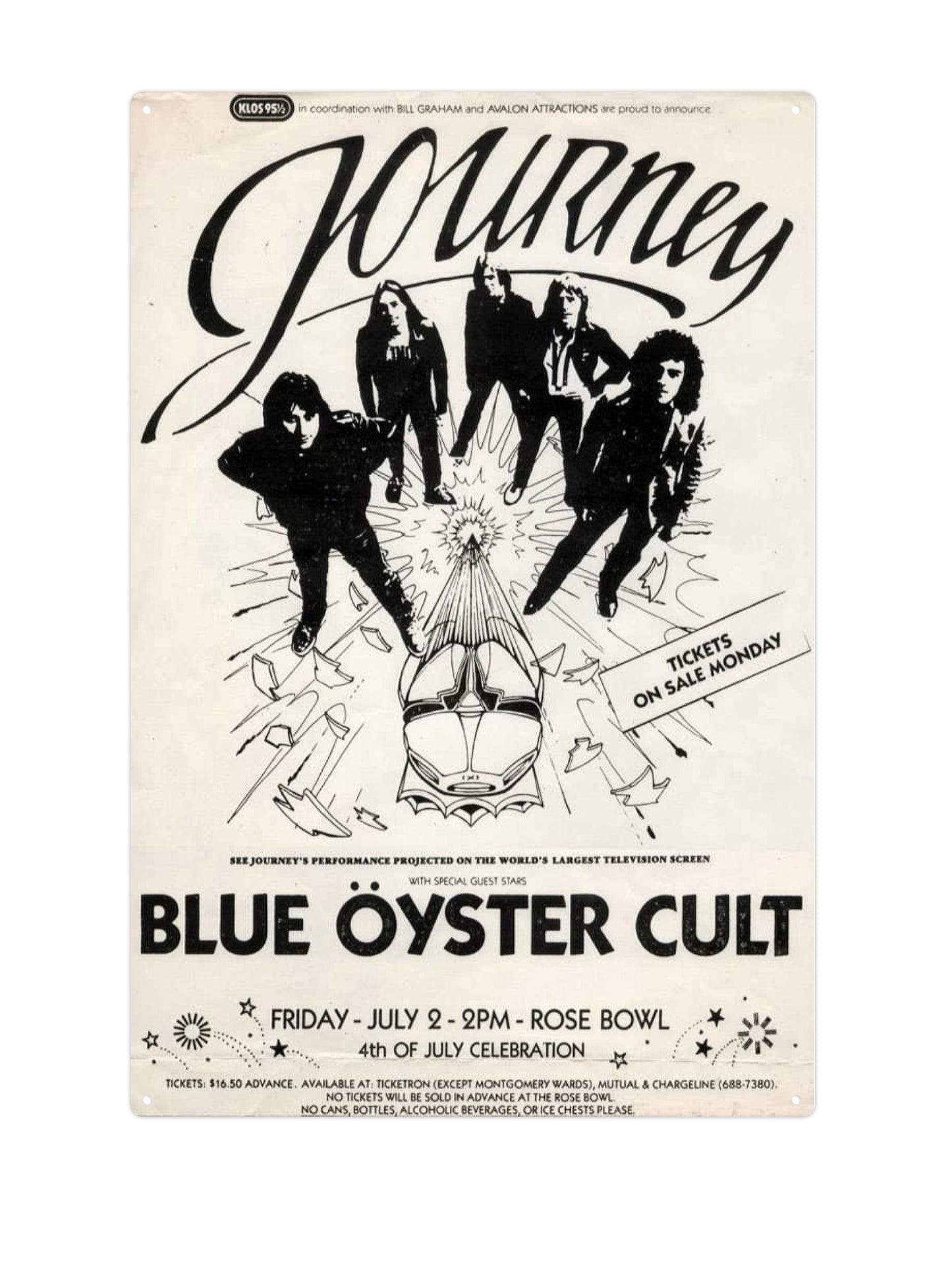 Journey blue oyster cult