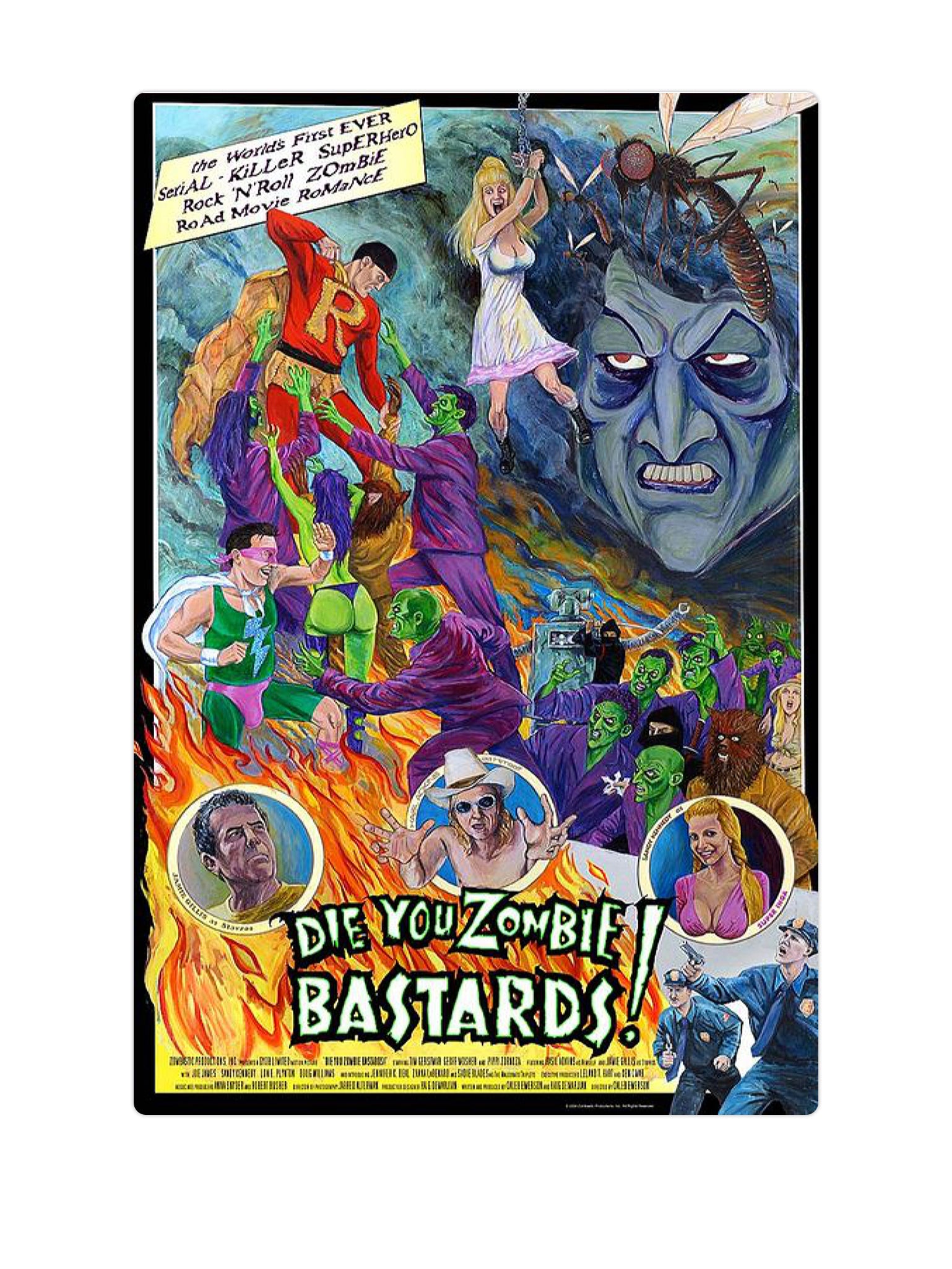 Die zombie bastards!