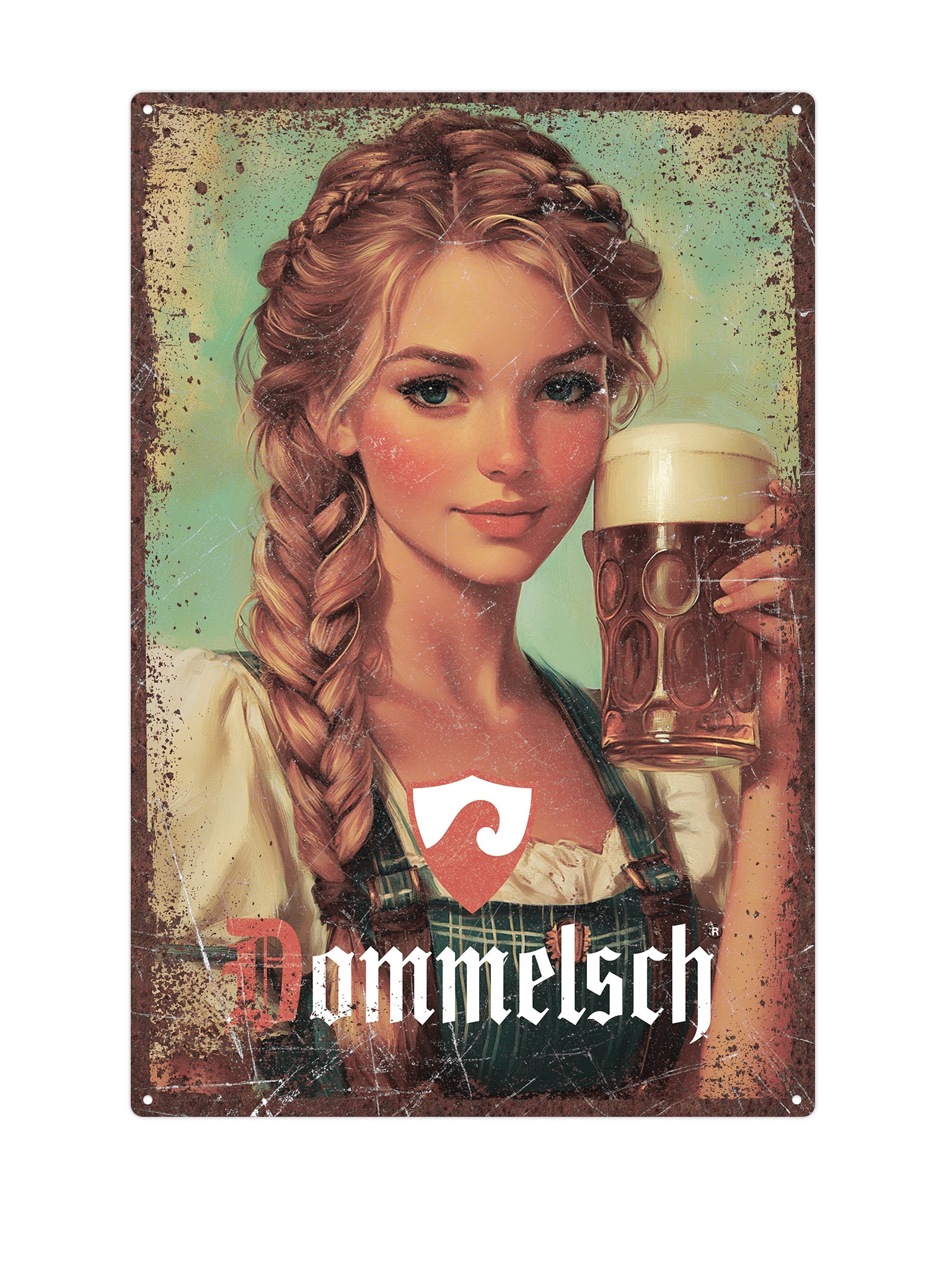 Dommelsch Metalen Wandbord