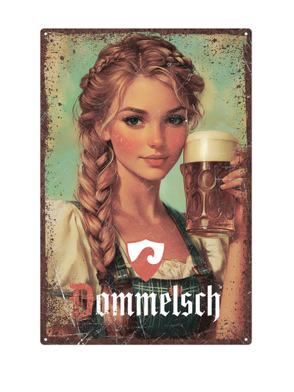 Dommelsch Metalen Wandbord