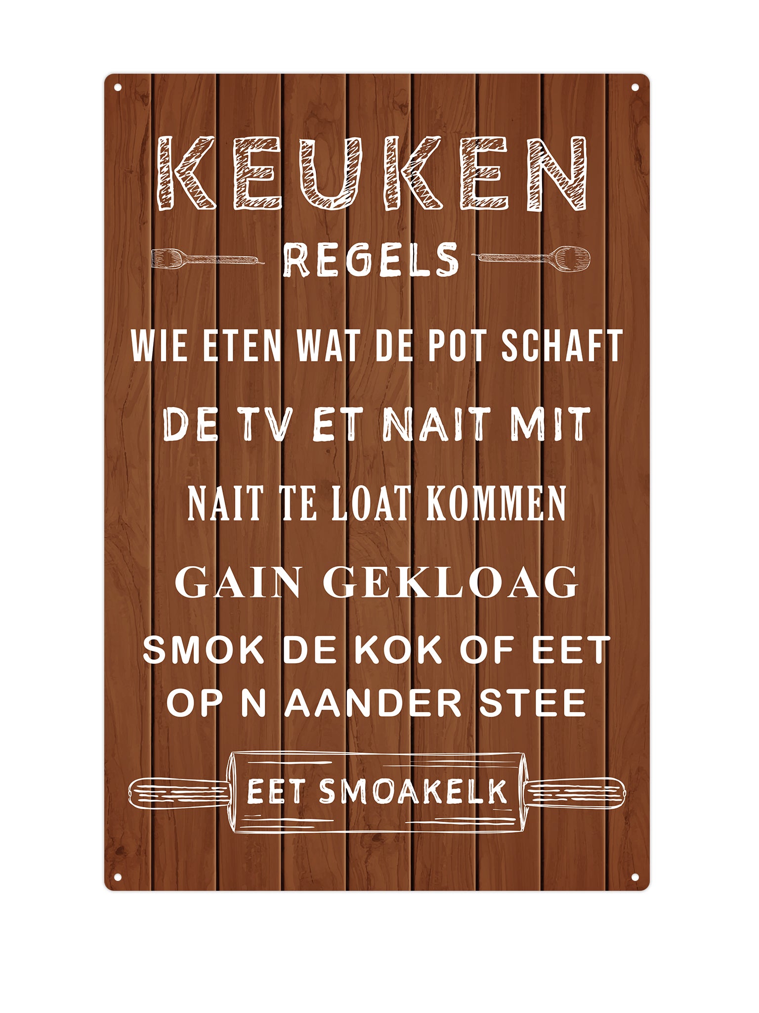 Keuken regels