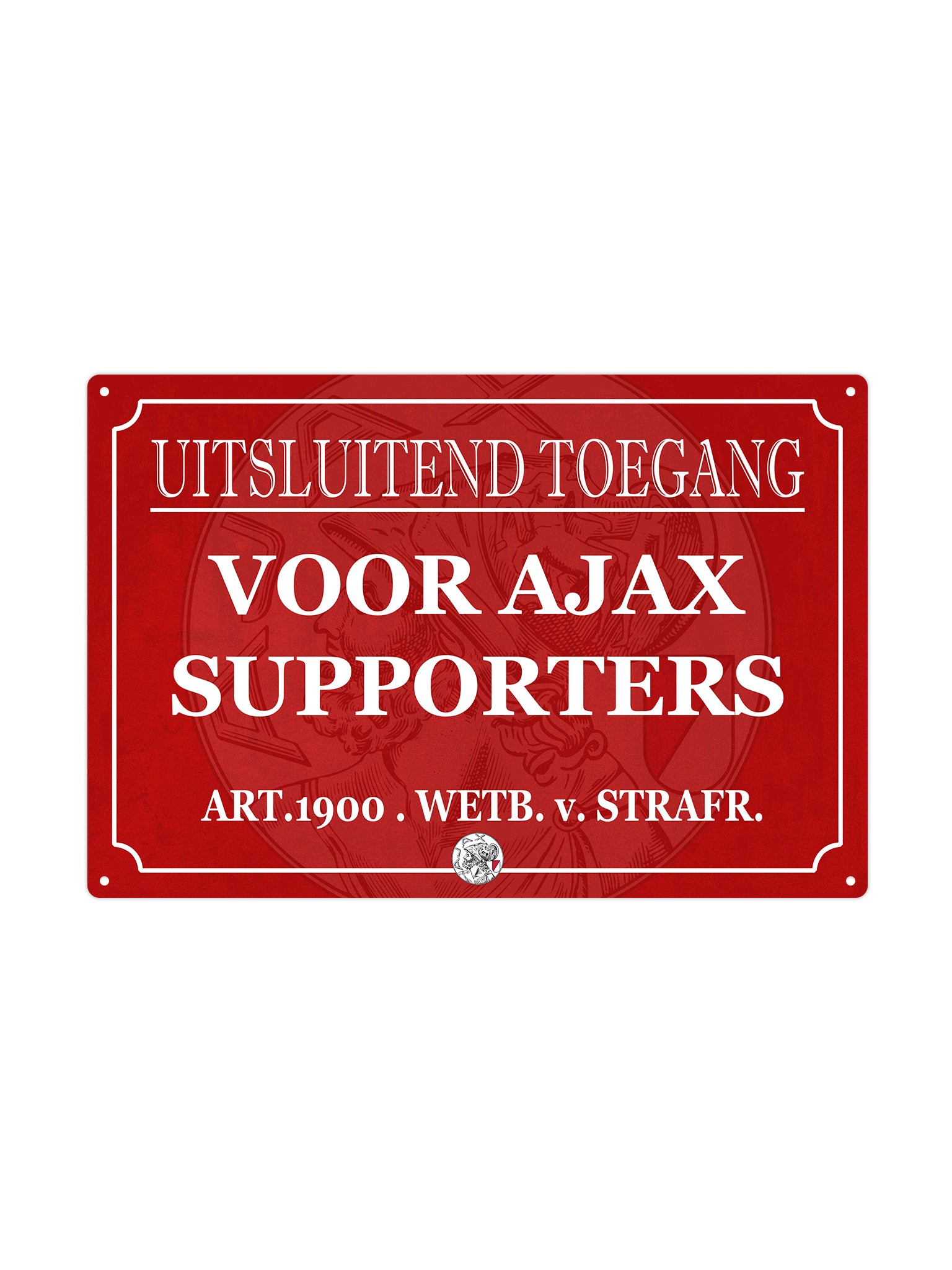Uitsluitend toegang voor Ajax supporters