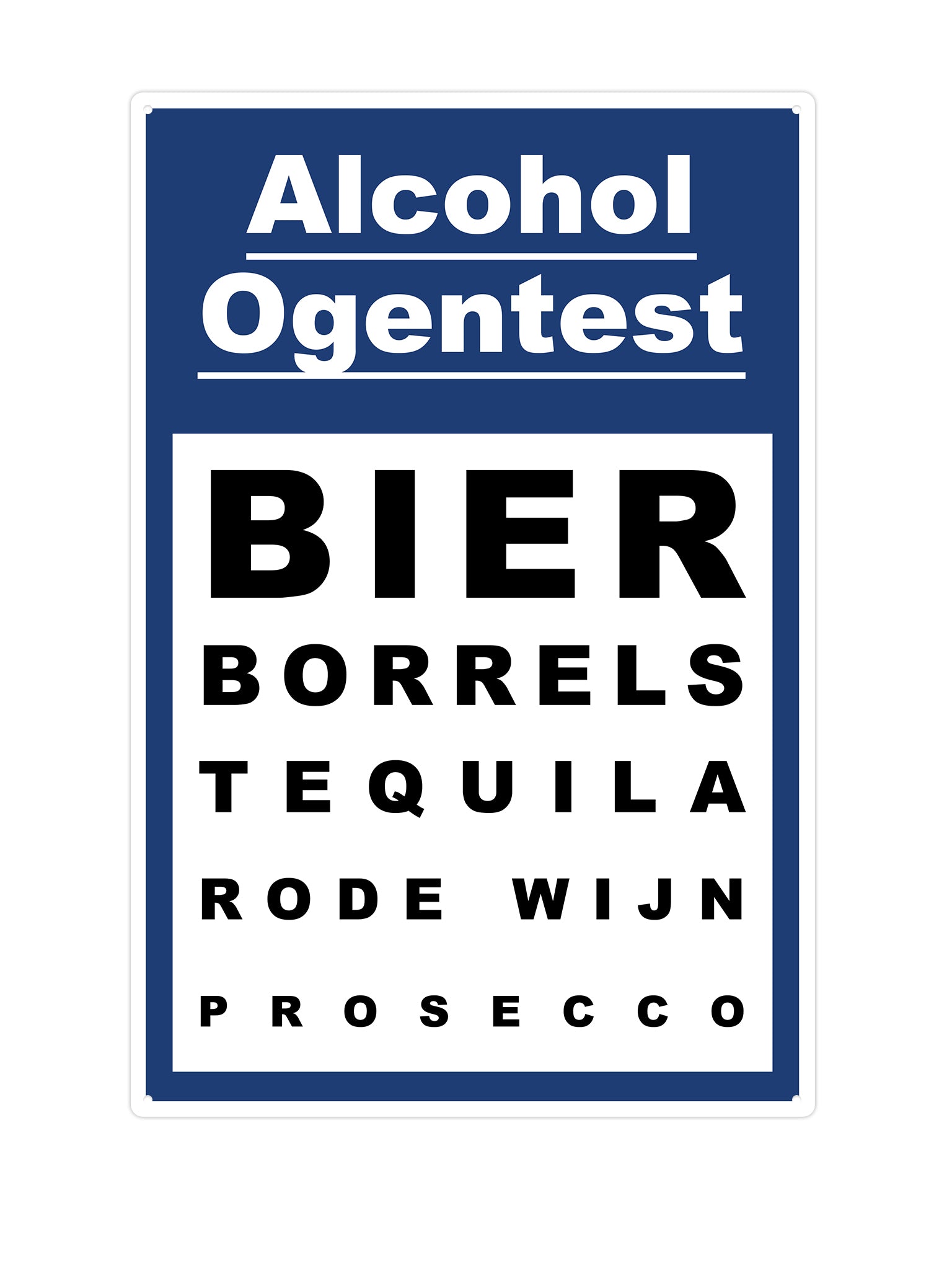 Alcohol ogentest