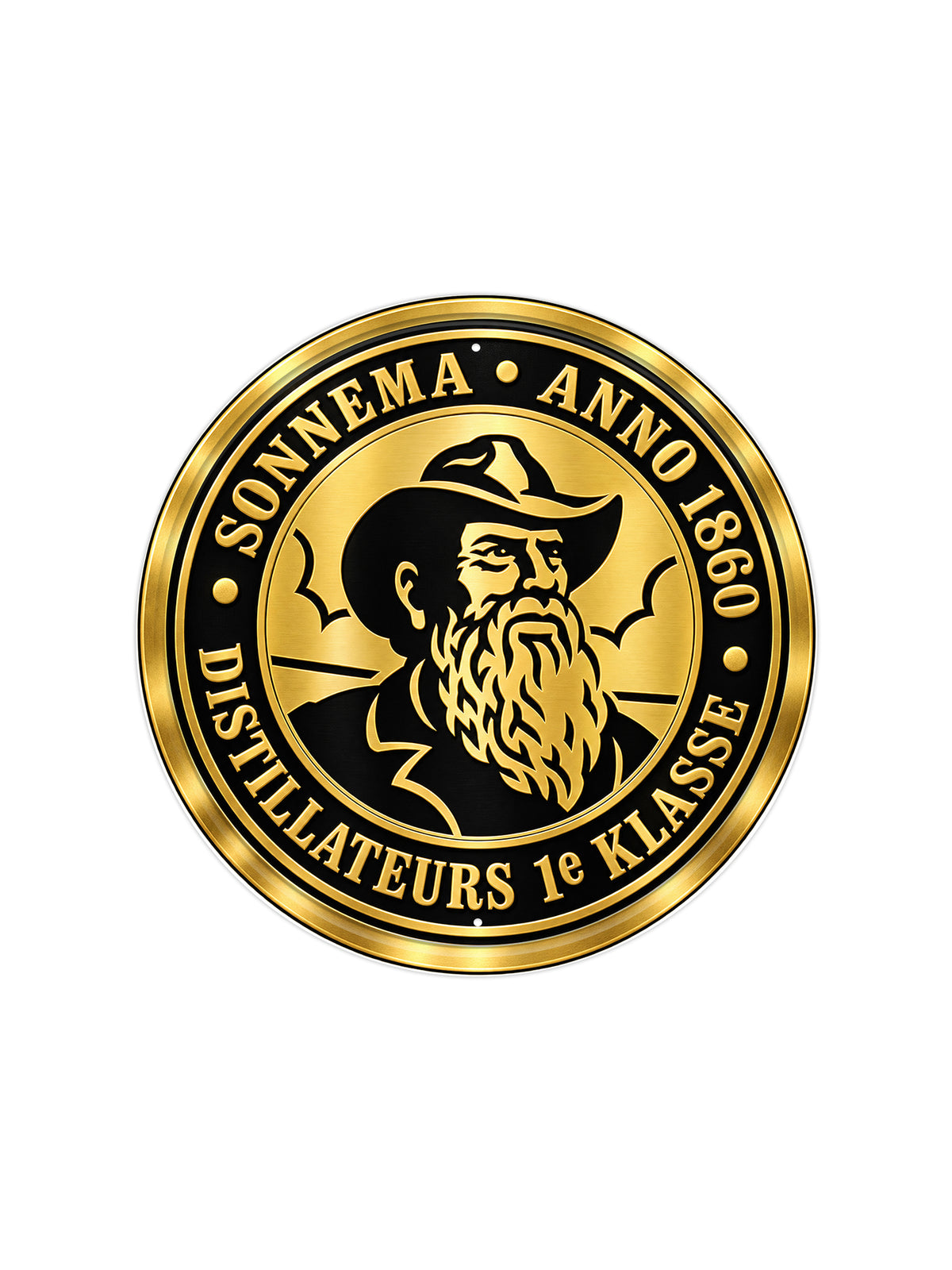 Sonnema anno 1860 rond bord