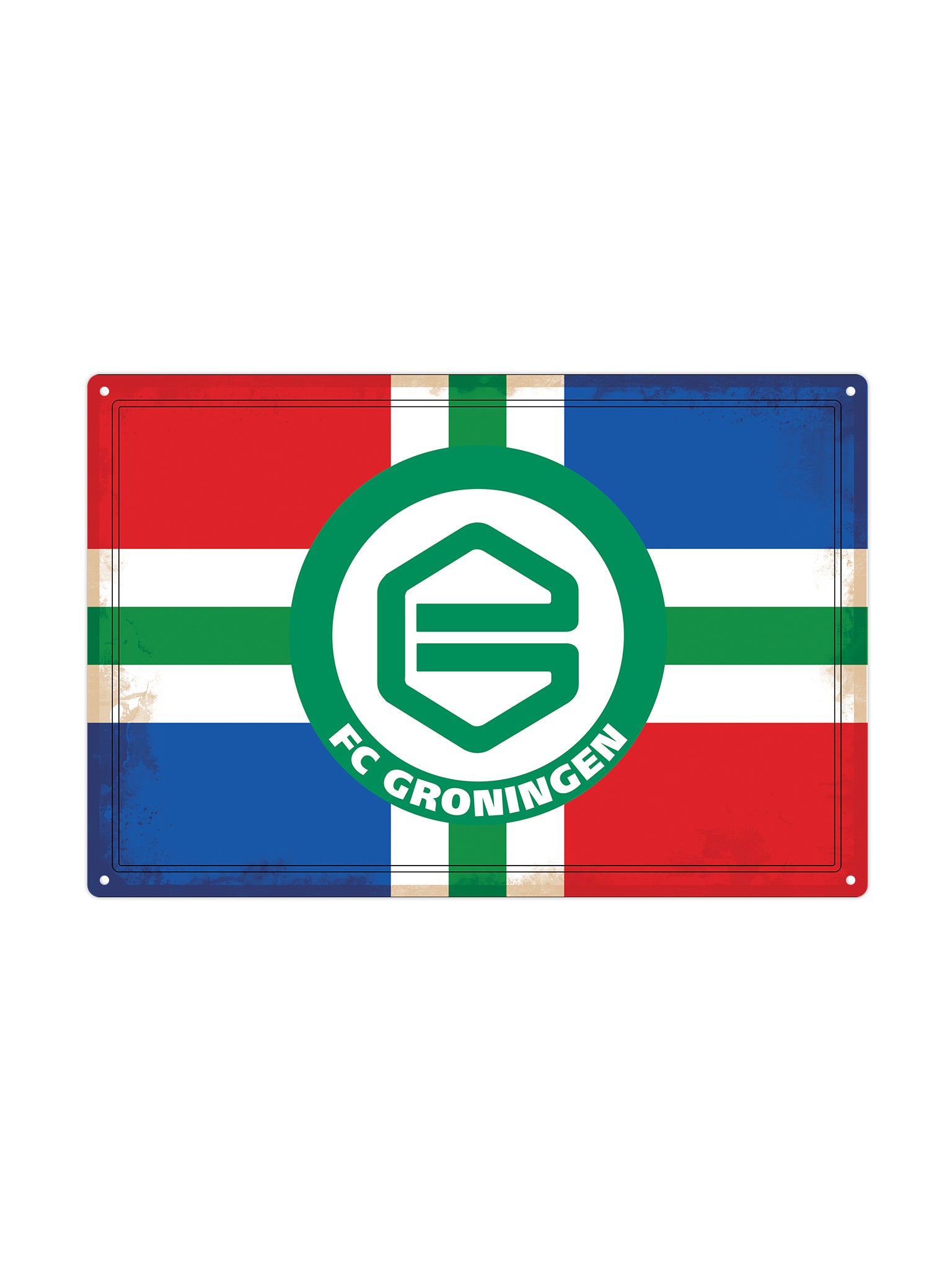 FC Groningen provincie vlag