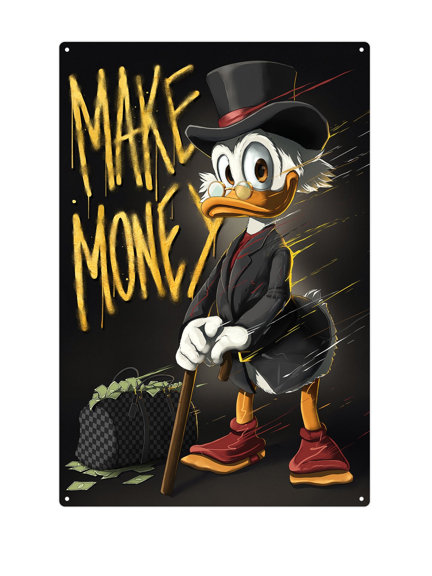 Dagobert Duck - Make Money - Art
