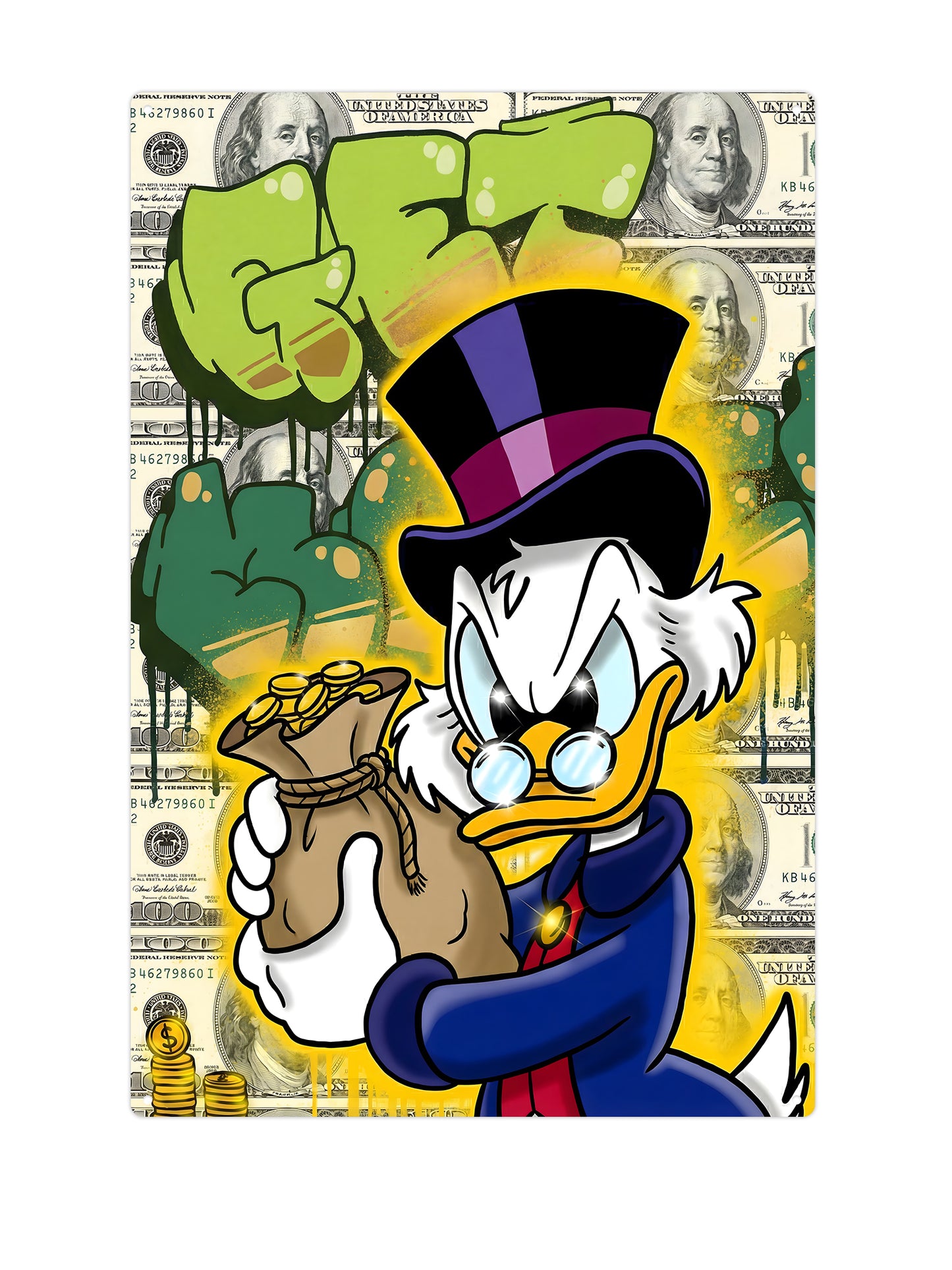 Dagobert Duck Get - Art