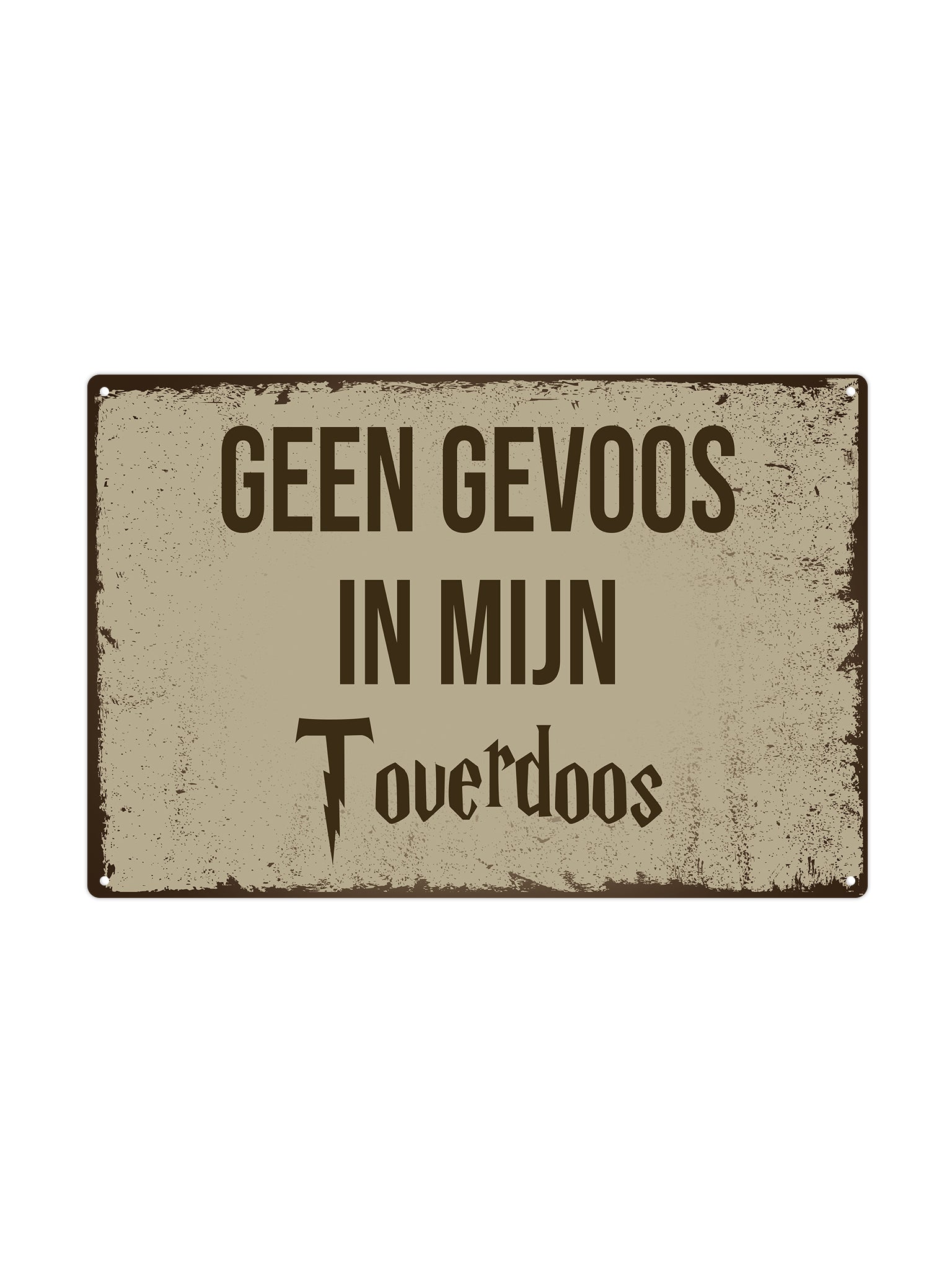 Geen gevoos in mijn Toverdoos