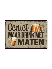 Geniet maar drink met Maten