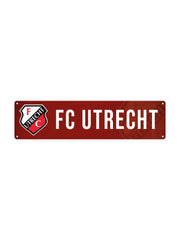 FC Utrecht - Kentekenbord - 40x10cm