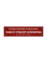 Uitsluitend voor FC Utrecht Supporters