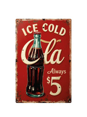 Ice Cold Cola - 5 cents