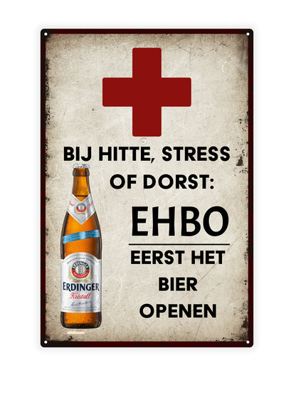 Bij hitte, stress of dorst: EHBO - Eerst Het Bier Openen