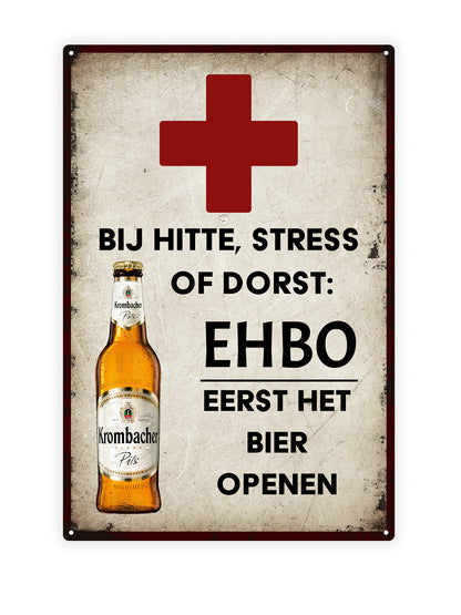 Bij hitte, stress of dorst: EHBO - Eerst Het Bier Openen