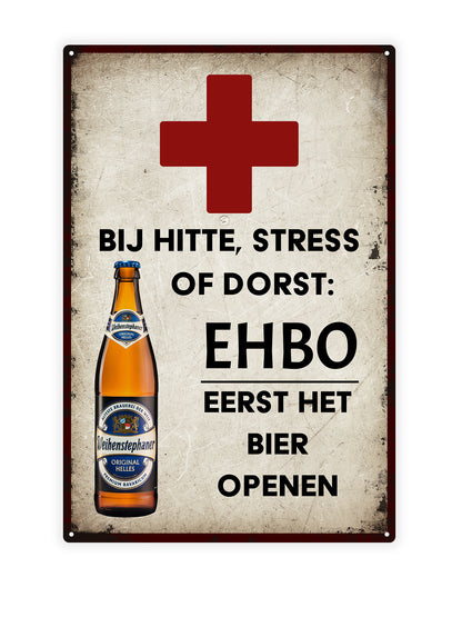 Bij hitte, stress of dorst: EHBO - Eerst Het Bier Openen