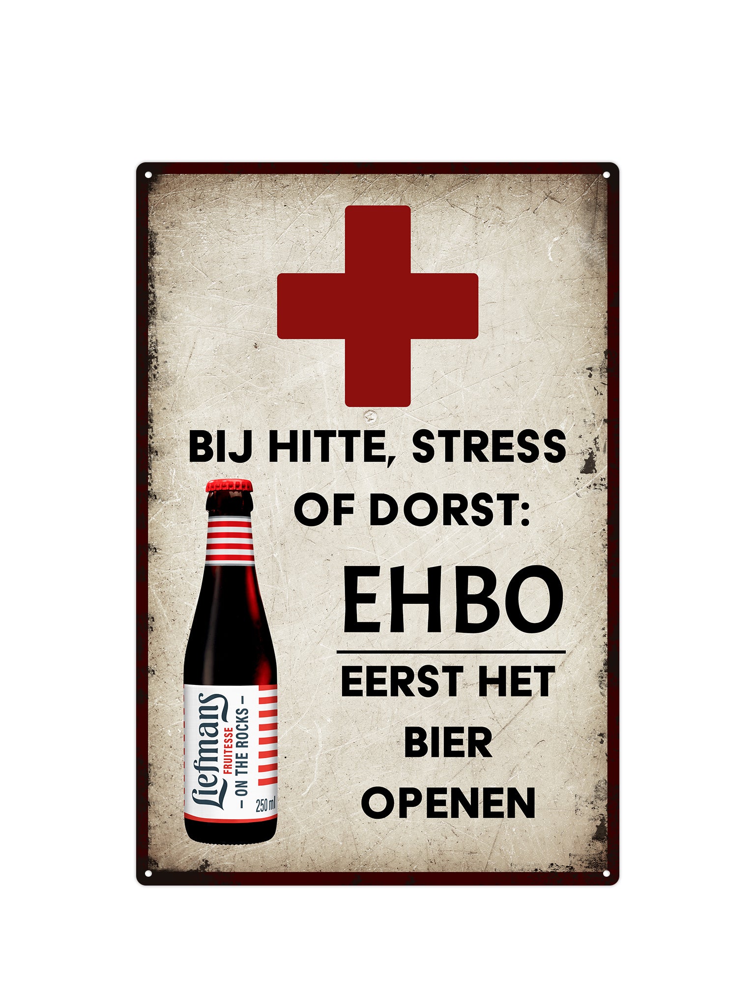 Bij hitte, stress of dorst: EHBO - Eerst Het Bier Openen